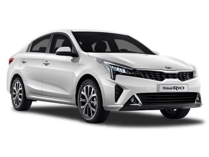 KIA Rio Crystal White