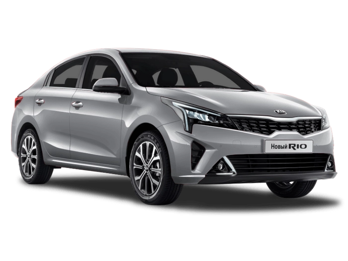 KIA Rio Sleek Silver