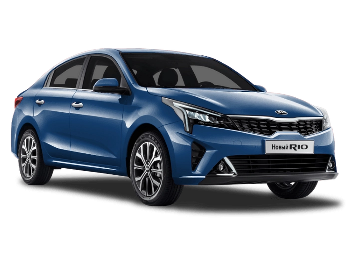 KIA Rio Marina Blue
