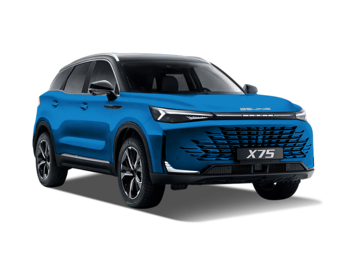 BAIC X75 Синий металлик с чёрной крышей
